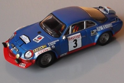 SIMCA CG PROTO MC RALLY NEIGE ET GLACE 1972 FIORENTINO 1:43 ALTAYA IXO -  BCN STOCK CARS